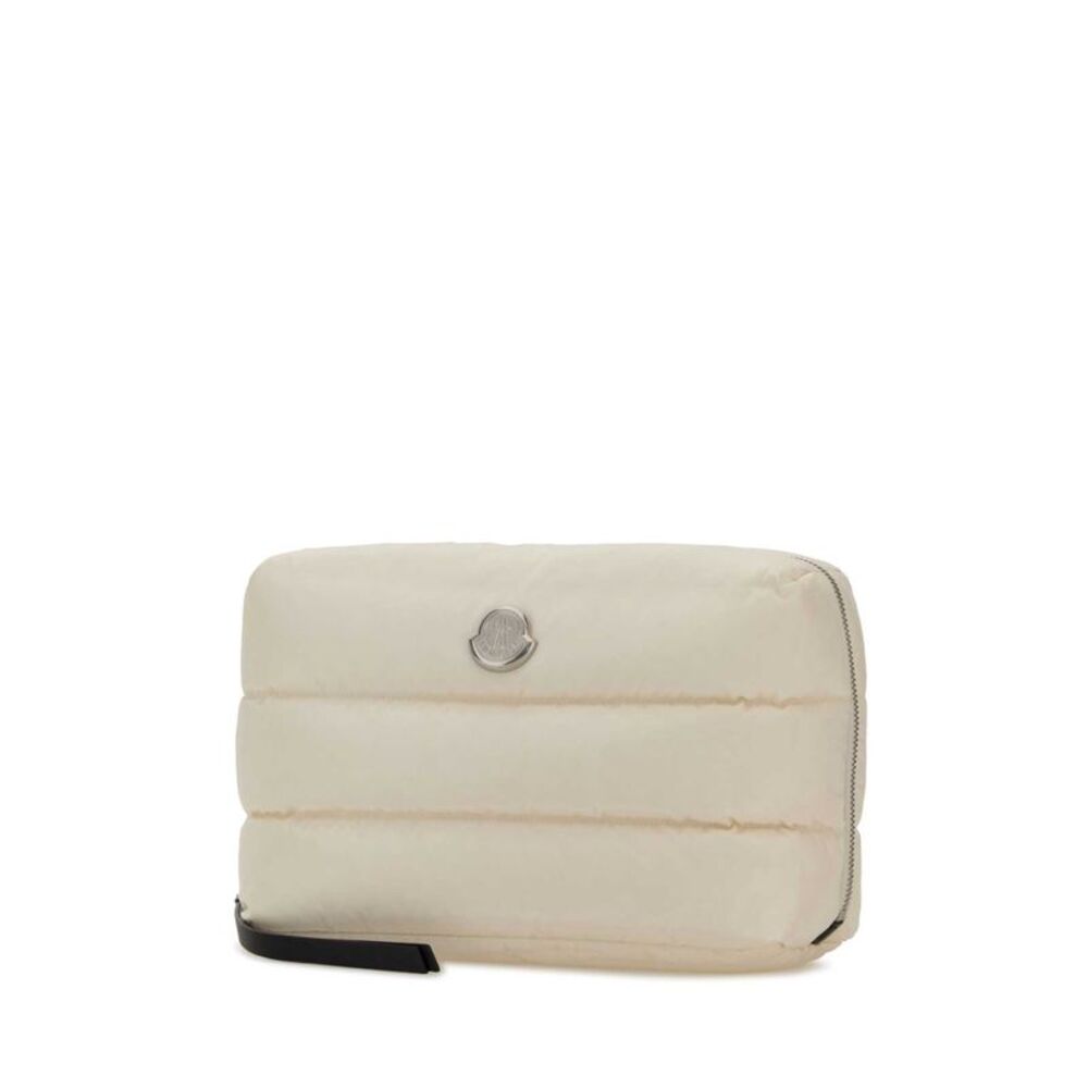 Moncler Women White Fabric Beauty Case - Picture 2 of 2